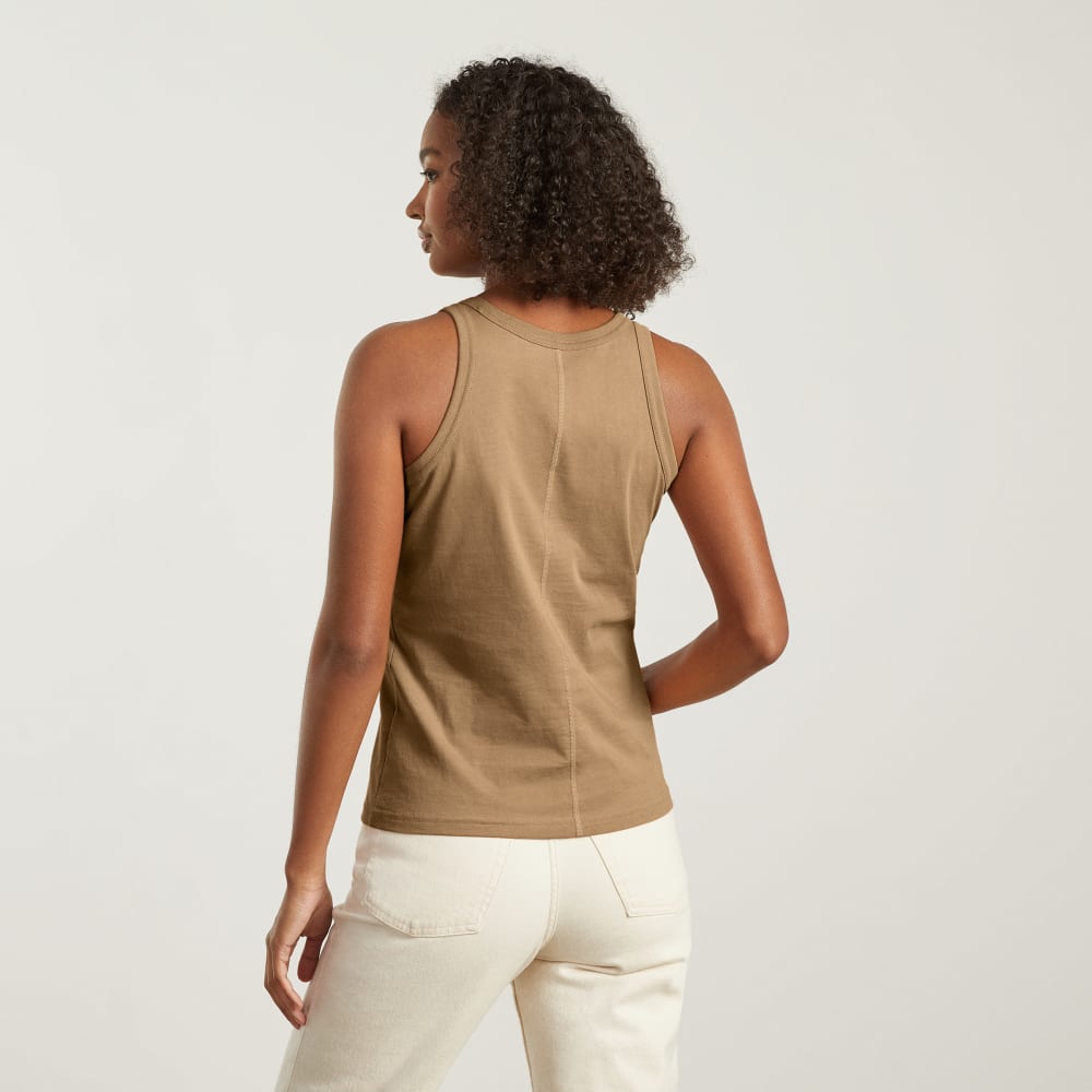 The Tank in Essential Cotton | Iced Coffee