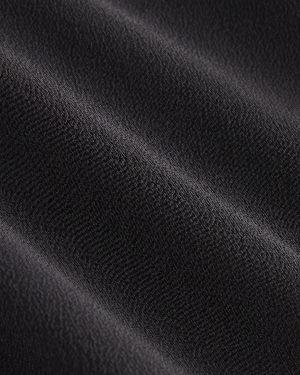 The Boxy Shirt in Washable Silk | Black