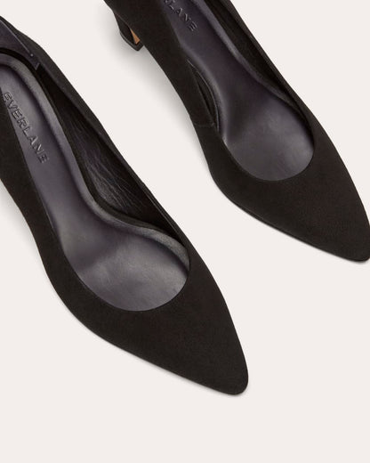 The Banana Pump | Black Suede