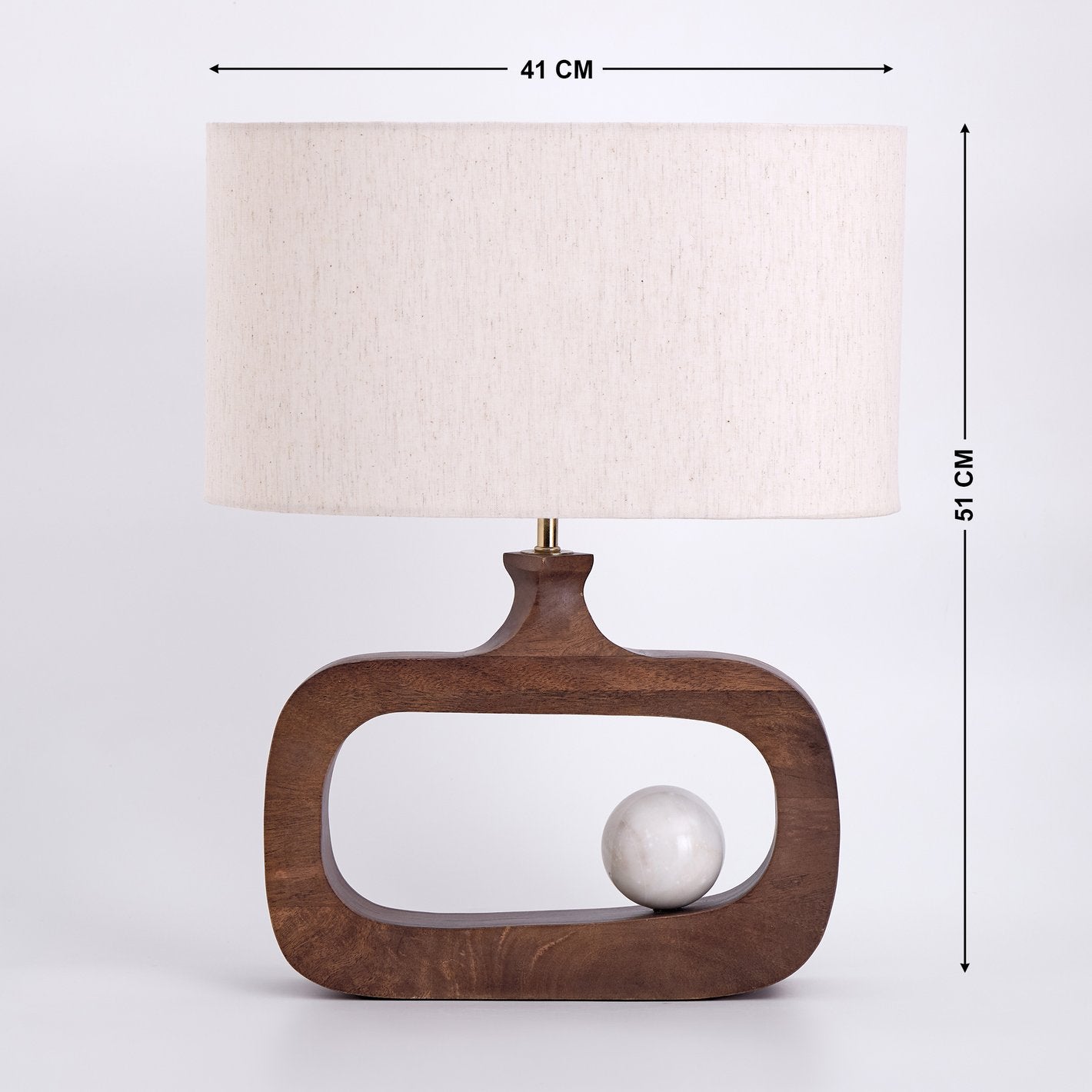 Kairo Grain Wooden Table Lamp