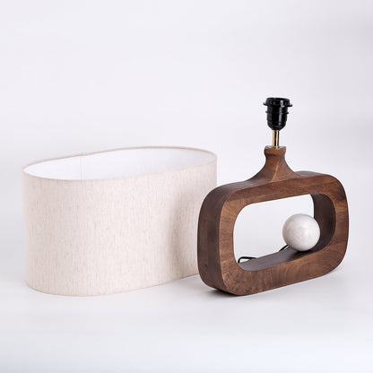 Kairo Grain Wooden Table Lamp
