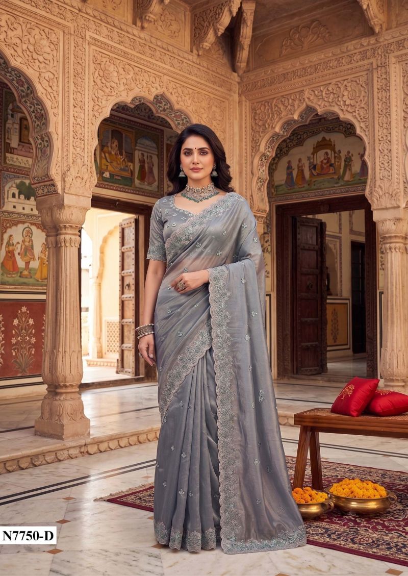Satin Silk Designer Saree