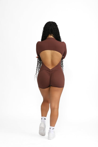Open Back Rompers
