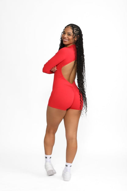 Open Back Rompers