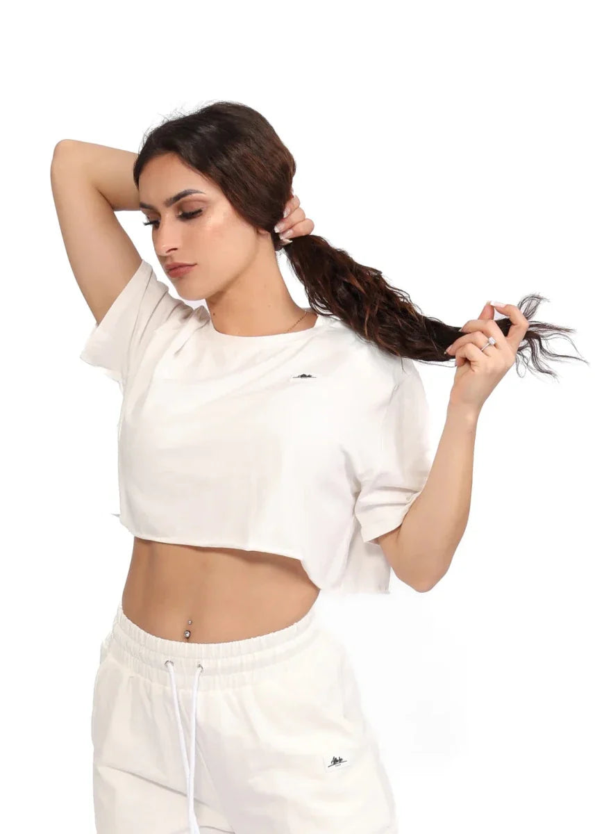 Oversized Cropped Top