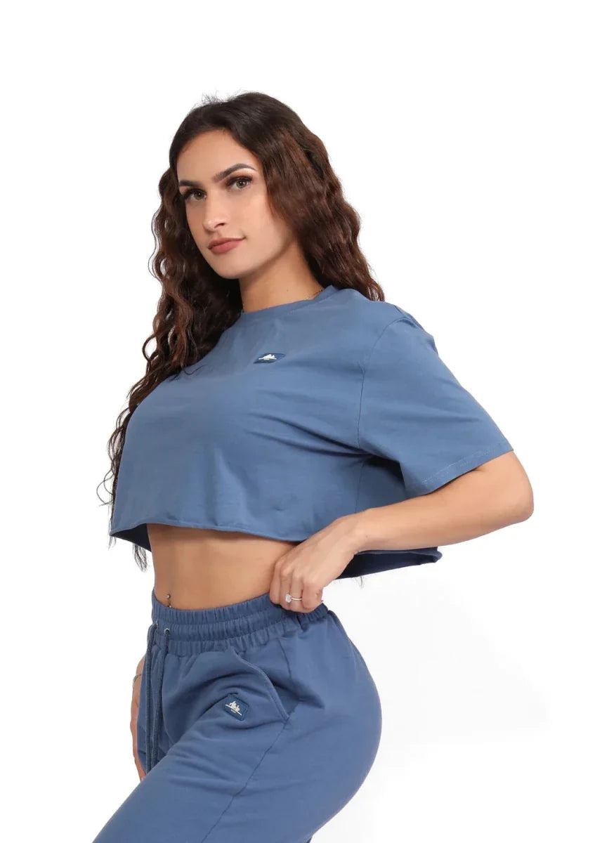 Oversized Cropped Top