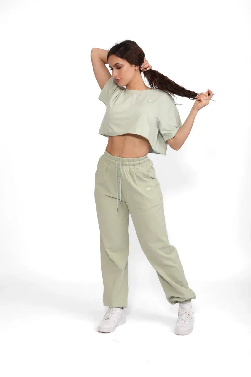 Oversized Cropped Top