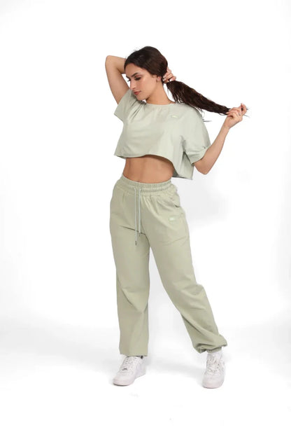 Oversized Cropped Top