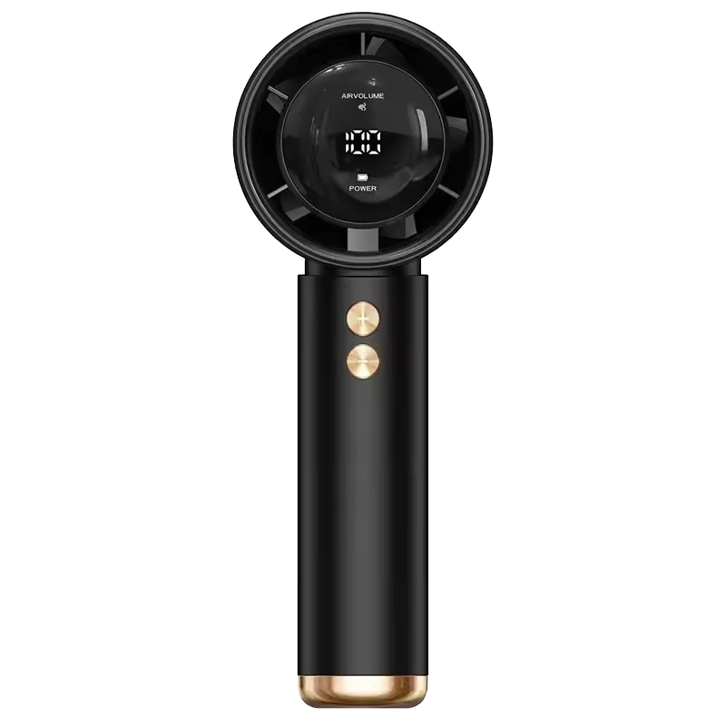 Handheld High Speed Fan | Wearable Portable Rechargeable Battery | Operated Powerful Airflow Kid | Outdoor Travel Household Cooling