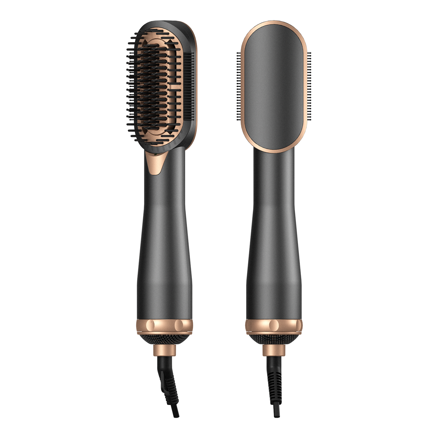 Muti-function One Step Hot Air Brush Styler Hair Straight Comb Salon Hair Dryer Brush 360 Degree Swivel Cord