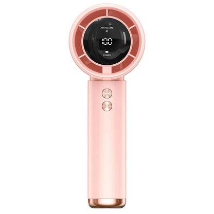 Handheld High Speed Fan | Wearable Portable Rechargeable Battery | Operated Powerful Airflow Kid | Outdoor Travel Household Cooling