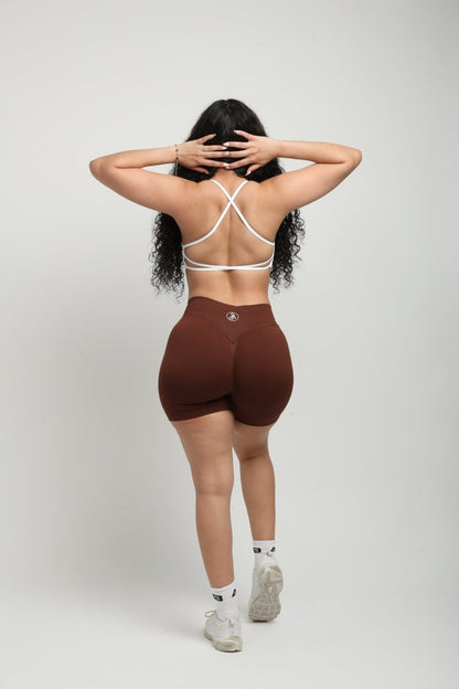 Peachy Scrunch Shorts