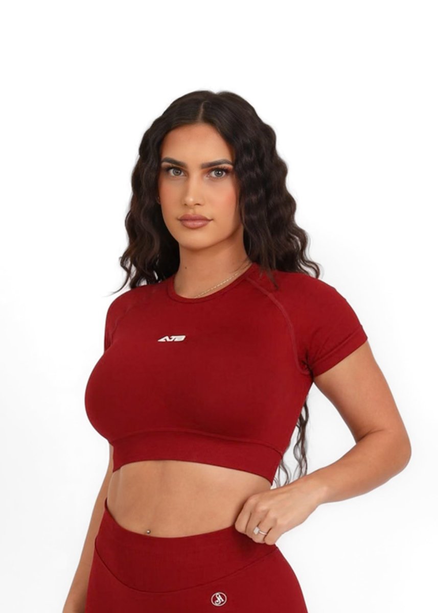 Peachy T-Shirt Crop Top