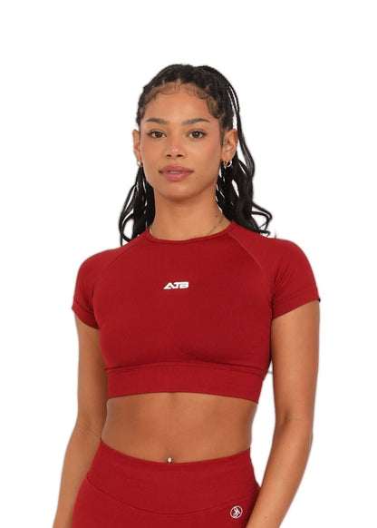 Peachy T-Shirt Crop Top