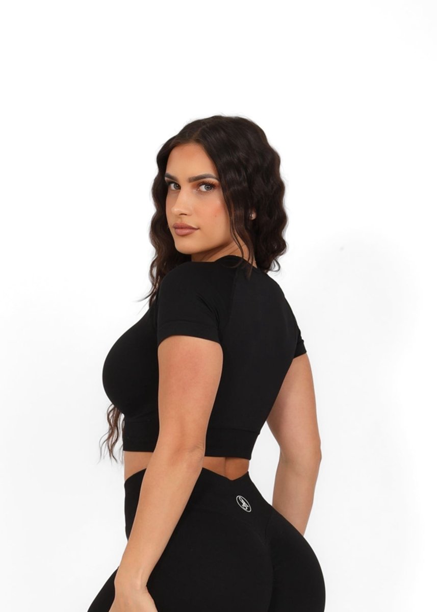 Peachy T-Shirt Crop Top
