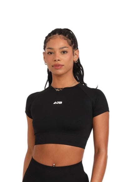 Peachy T-Shirt Crop Top
