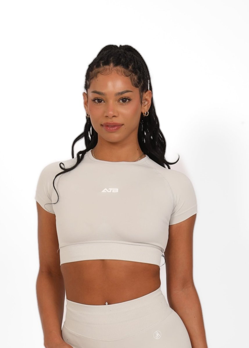 Peachy T-Shirt Crop Top
