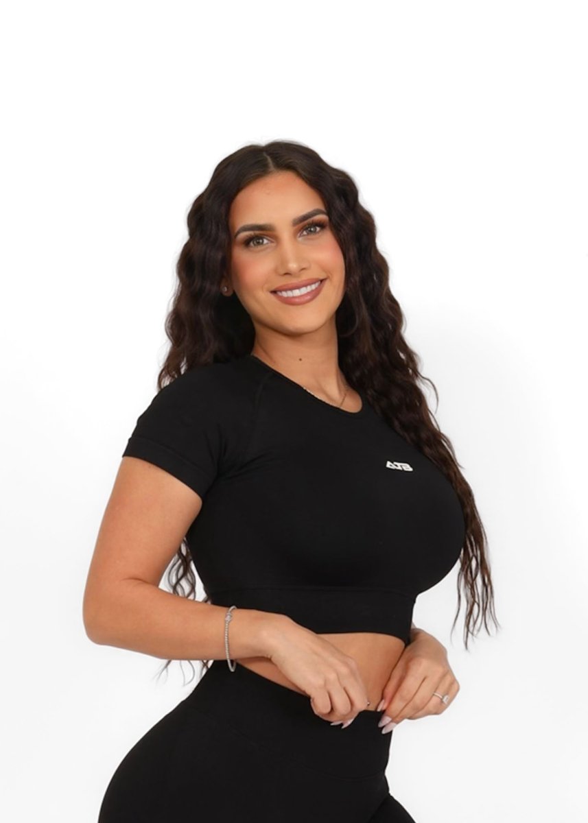 Peachy T-Shirt Crop Top