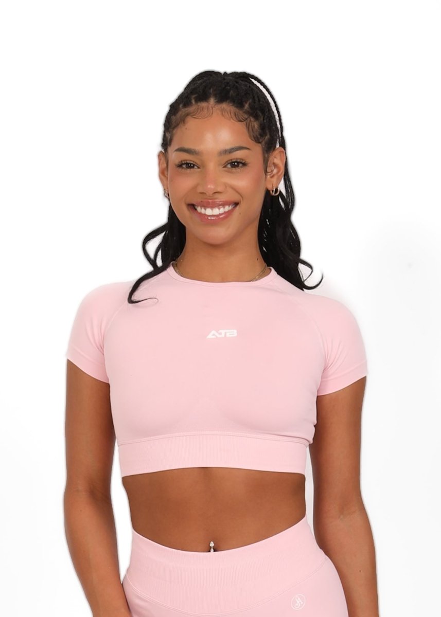 Peachy T-Shirt Crop Top