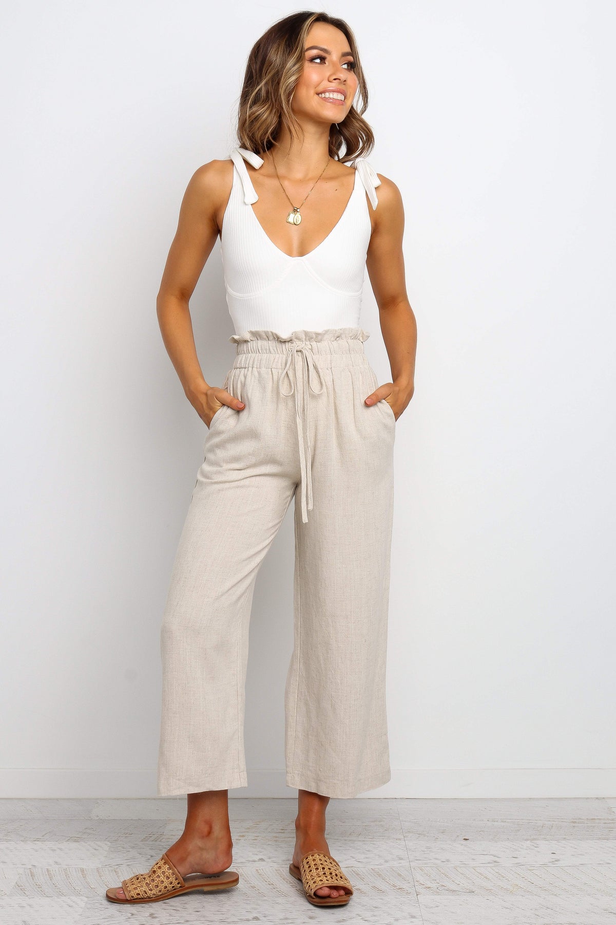 Hawthorne Pant - Beige