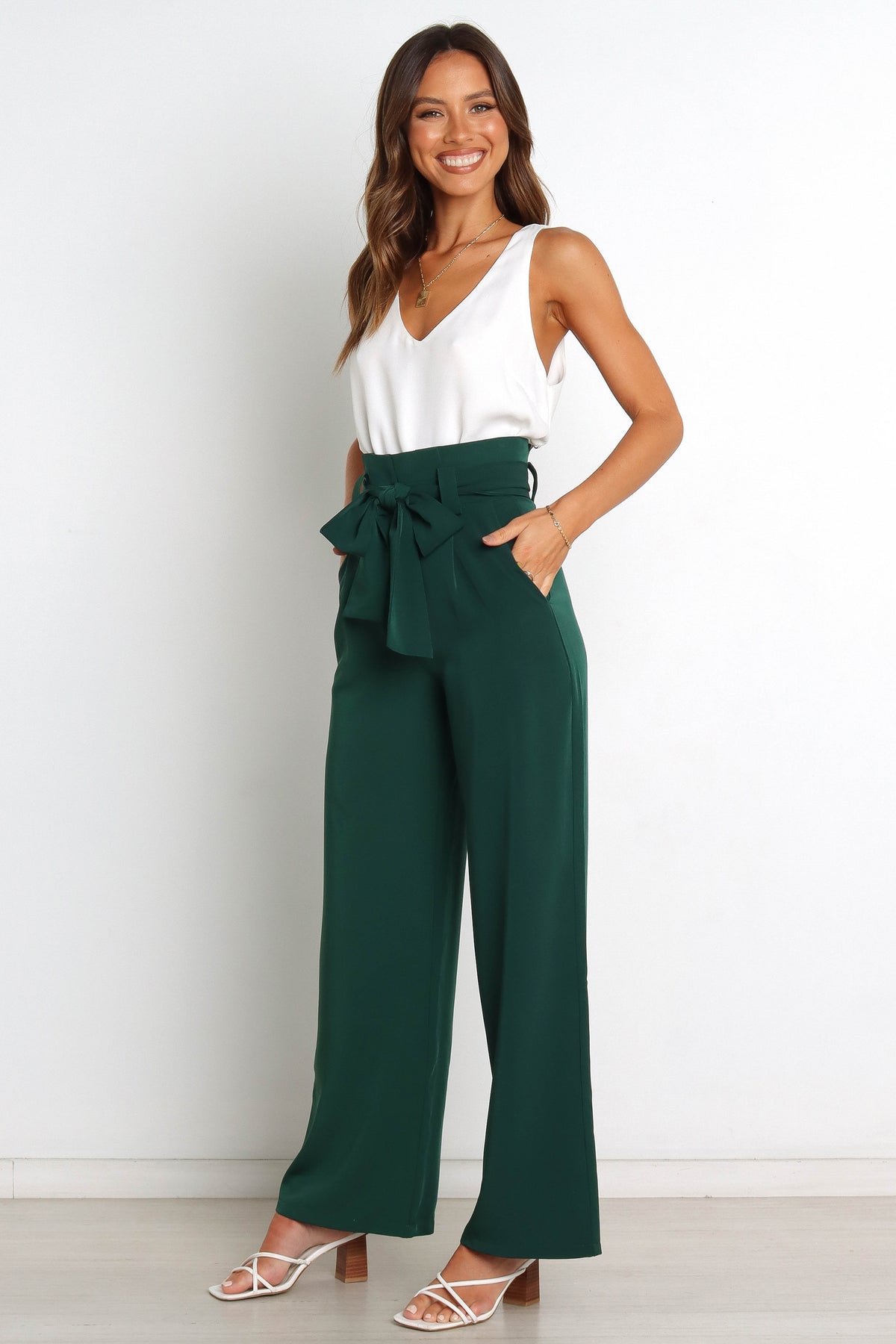 Kieran Pants - Emerald Green
