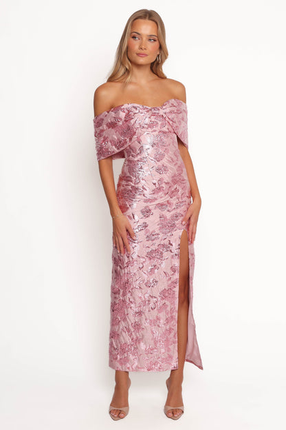 Lilia Maxi Dress - Pink