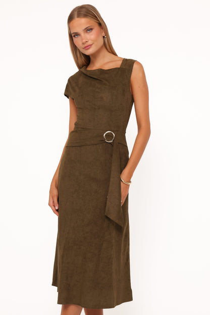 Lovlin Maxi Dress - Olive