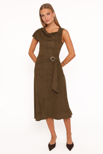 Lovlin Maxi Dress - Olive