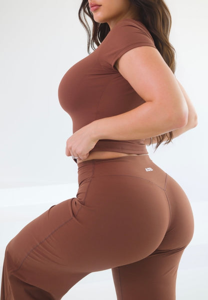 Rich Mocha Daily Motion Leggings