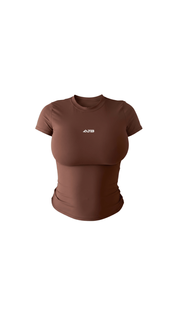 Rich Mocha Daily Motion Tee | Tangel Top
