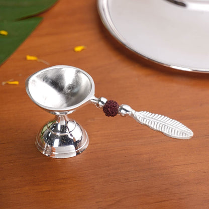 Rudraksh Shri Ganesh Daily Pooja Thali Set Of 5