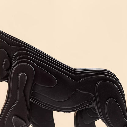 Modern Black Gorilla Showpiece