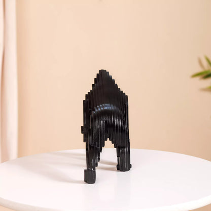 Modern Black Gorilla Showpiece