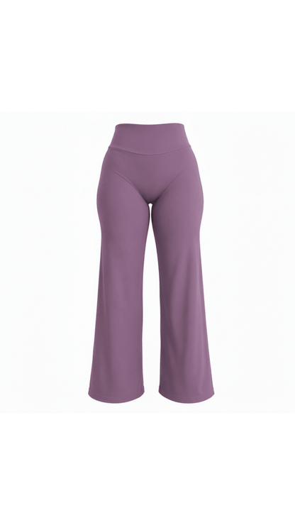 Soft Plum Daily Motion Leggings | Tangel Top