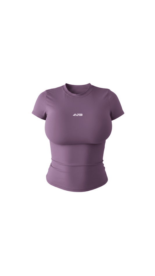 Soft Plum Daily Motion Tee | Tangel Top