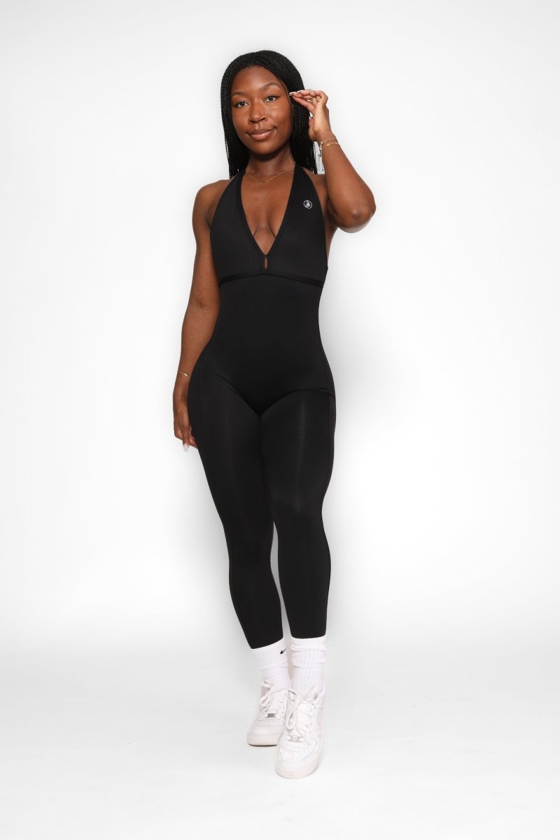 V Back Jumpsuits