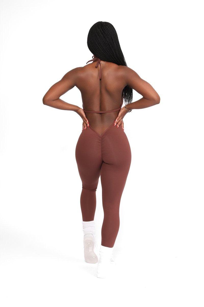 V Back Jumpsuits