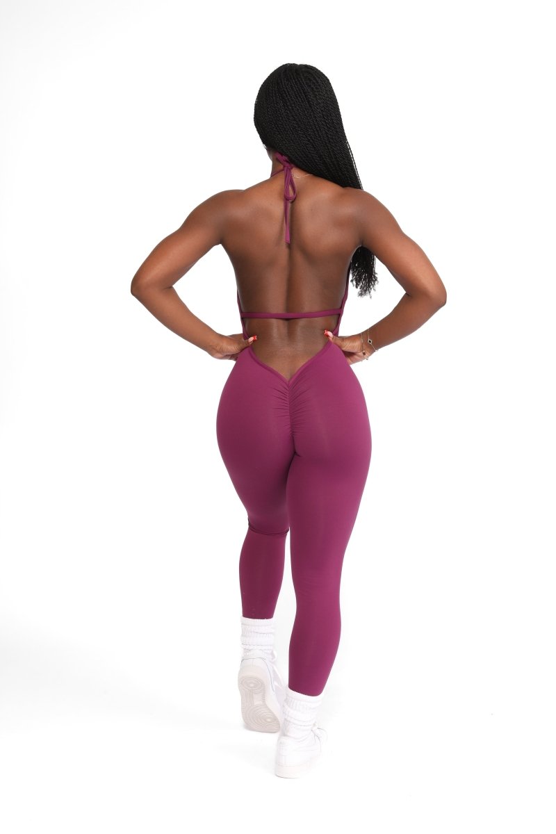 V Back Jumpsuits