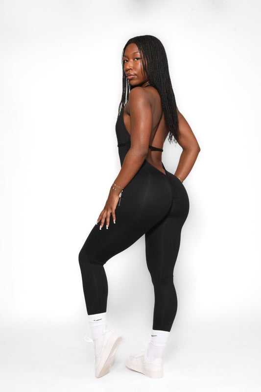 V Back Jumpsuits