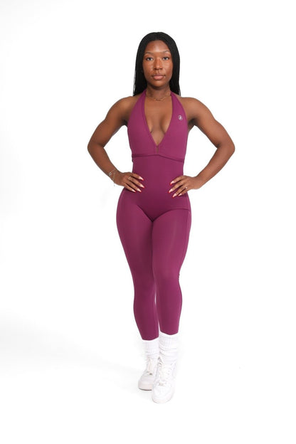 V Back Jumpsuits