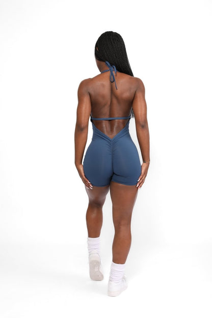 V - Back Romper