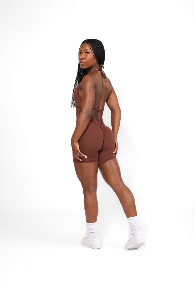 V - Back Romper