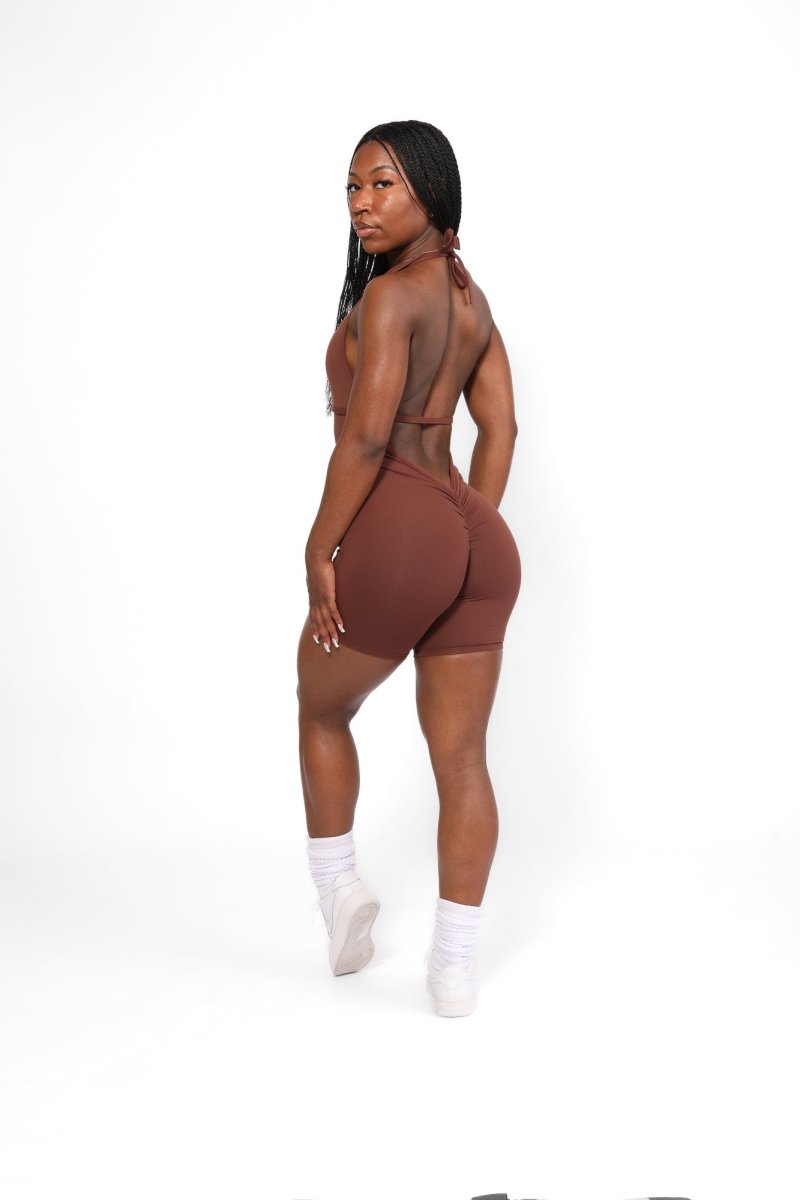 V - Back Romper