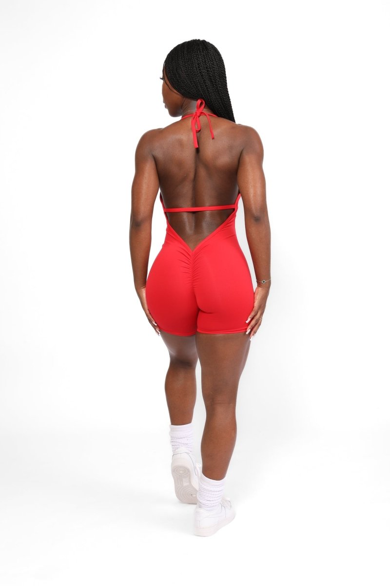 V - Back Romper